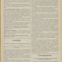 1177 - Page 1165 - Sociétés savantes. Société d'études scientifiques sur la tuberculose. (Séance du juin 1911). La tuberculose de la rate. M. P. Emile Weil / Enfants de tuberculeux contagieux. M. Girard-Mangin / Présentation de malades. M. Guinard / Variétés. Opothérapie hépatique et cannibalisme en Chine ; par le Docteur J.-J. Matignon... / Jurisprudence. La loi des retraites ouvrières et les internes et externes des hôpitaux. [R.-Marcel Petit]