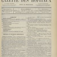 1229 - Page 1217 - Sommaire / Chronique et nouvelles scientifiques. Hôpitaux de Province / Faculté de médecine de Paris / Facultés de médecine / Écoles de médecine / Distinctions honorifiques / Nécrologie / Cours de vacances de M. Calot / Écoles municipales d'infirmiers et d'infirmières
