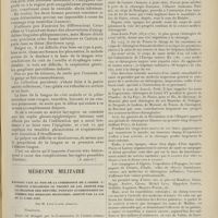 1259 - Page 1247 - Revue générale. Les abcès amygdaliens et péri-amygdaliens ; par MM. Soubeyran... et Sassy... V. Abcès péri-amygdaliens. (A suivre) / Médecine militaire. Rapport fait au nom de la commission de l'armée chargée d'examiner le projet de loi, adopté par la chambre des députés, portant augmentation du nombre des médecins militaires, arrêté par la loi du 15 avril 1904 ; par M. Léon Labbé...