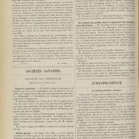 1272 - Page 1260 - Médecine pratique. La scopolamine en obstétrique. [M. Lance]. (A suivre) / Sociétés savantes. Société de chirurgie. (Séance du 19 juillet 1911). Kystes du pancréas. M. Quénu / Colites graves. M. Sieur / Perforation de l'oesophage abdominal. M. Mauclaire, une observation de M. Sencert... / De l'emploi des greffes dans la réparation des ostéomyélites chroniques. M. Potherat, sur un cas de M. Kantas... / Jurisprudence. Du remplacement médical. [R.-Marcel Petit] / Recherches sur la diiodotyrosine et son utilisation possible en thérapeutique ; note de M. Albert Berthelot, présentée par M. E. Roux
