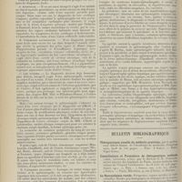 1322 - Page 1310 - Notes pour l'internat. Diagnostic des splénomégalies. (A suivre) / Bulletin bibliographique