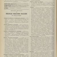 1382 - Page 1370 - Notes pour l'internat. Les paralysies alcooliques. (A suivre) / Articles originaux des principales publications françaises et étrangères. Archives de médecine et de pharmacie militaires / Archives générales de chirurgie / Archives internationales de neurologie / Bulletin d'oto-rhino-laryngologie / Bulletins et mémoires de la société anatomique / Bulletin médical / Bulletin médical de l'Algérie / Clinique / Echo médical du Nord / Encéphale / Journal de médecine et de chirurgie pratique