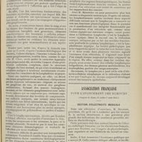 1413 - Page 1401 - Étude sur le lymphadénome malin ; par M. Cailliau... / Association française pour l'avancement des sciences. (Congrès de Dijon, 31 juillet - 5 août 1911). Section d'électricité médicale