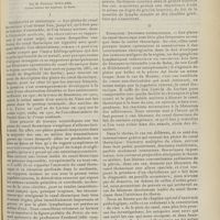 1459 - Page 1447 - Revue générale. Les plaies du canal thoracique dans le thorax et à la base du cou ; par M. Frédéric Boulard... I. Généralités et historique / II. Étiologie. Anatomie pathologique