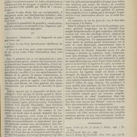 1461 - Page 1449 - Revue générale. Les plaies du canal thoracique dans le thorax et à la base du cou ; par M. Frédéric Boulard... III. Symptômes. Evolution / IV. Diagnostic. Pronostic / V. Traitement