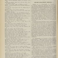 1462 - Page 1450 - Revue générale. Les plaies du canal thoracique dans le thorax et à la base du cou ; par M. Frédéric Boulard... V. Traitement / Association française pour l'avancement des sciences. (Congrès de Dijon, 31 juillet - 5 août 1911). Section d'électricité médicale