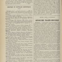 1524 - Page 1512 - Livres nouveaux. L'homicide en pathologie mentale, par le Docteur D. Vladoff. [P. Camus] / Chronique et nouvelles scientifiques (Suite). Le Congrès international de gynécologie / Notes pour l'internat. Adénopathie trachéo-bronchique