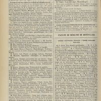 1542 - Page 1530 - Chronique et nouvelles scientifiques. Guerre / Nécrologie / Clinique des maladies cutanées et syphilitiques / Cours d'électrothérapie et de radiothérapie / Faculté de médecine de Montpellier. Thèses soutenues pendant l'année scolaire 1910-1911