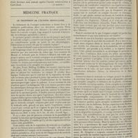 1548 - Page 1536 - Fabulation et délire systématisé chronique ; par M. Auguste Gonnet... (A suivre) / Médecine pratique. Le traitement de l'ectopie testiculaire. [M. Lance]