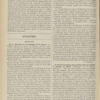 1584 - Page 1572 - Du traitement des dacryocystites ; par M. A. Dejouany... / Analyses. Médecine. Sur le diagnostic et le traitement de la goutte. (J. J. Schmidt. Münch. med. Woch...). [A. Lemierre] / Un détail de coprologie dans les états infectieux fébriles ; la réaction du Biuret. (Triboulet. Soc. de Pédiatrie...). [L. Babonneix] / Chirurgie. Les résultats éloignés de l'énucléation de l'amygdale. (Olive A. Lothrop. The Boston med. and surg. Journ...). [M. Lance]