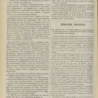 1592 - Page 1580 - La respiration granuleuse dans la tuberculose pulmonaire ; par A. Sézary... / Médecine pratique. Les lésions de la bourse séreuse sou-acromiale et les ruptures du tendon du sus-épineux dans les traumatismes de l'épaule. [M. Lance]