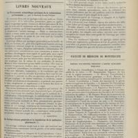 1597 - Page 1585 - Analyses. Médecine infantile. L'hépatisation lombaire dans la première enfance. (Ad. d'Espine et Mallet. Arch. de méd. des enfants...). [L. Babonneix] / Livres nouveaux. Le traitement scientifique pratique de la tuberculose pulmonaire, par le Docteur Louis Rénon. [L. Babonneix] / La jurisprudence générale et la législation de la médecine-pharmacie. [L. Gayard] / Faculté de médecine de Montpellier. Thèses soutenues pendant l'année scolaire 1910-1911