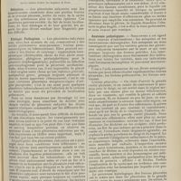 1603 - Page 1591 - Revue générale. Les pleurésies enkystées ; par Henri Paillard... Définition / Etiologie. Pathogénie / Anatomie pathologique