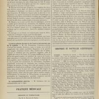 1672 - Page 1660 - Sociétés savantes. Académie de médecine. (Séance du 10 octobre 1911). Le 606. M. H. Hallopeau / L'artério-sclérose du coeur et de l'aorte n'est souvent que de la syphilis. M. Ch. Fiessinger / Pratique médicale. Créosote et tuberculose ; par M. G. Rallier... / Chronique et nouvelles scientifiques (Suite). Guerre