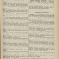 1681 - Page 1669 - Revue générale. Les tachycardies ; par M. Maisons... I. Tachycardies permanentes. Etiologie. Pathogénie / Pronostic. Diagnostic. Traitement / II. Tachycardies paroxystiques. Définition / Symptômes