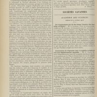 1714 - Page 1702 - Médecine pratique. L'opothérapie hépatique. [M. Brelet] / Sociétés savantes. Académie des sciences. (Séance du 9 octobre 1911). Les trypanosomes ont-ils des formes latentes chez leurs hôtes vertébrés ? M. A. Laveran, pour les trypanosomes étudiés par M. Laveran / Constatation du tréponème dans la syphilis tertiaire du rein avec dégénérescence amyloïde. M. G. Faroy / Identification par les rayons X de cadavres carbonisés. M. Foveau de Courmelles, une note présentée par M. Branly