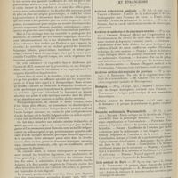 1716 - Page 1704 - Pratique médicale. Traitement rationnel des diarrhées quelle que soit leur pathogénie ; par M. M. Lardières / Articles originaux des principales publications françaises et étrangères. Archives d'électricité médicale / Archives de médecine et de pharmacie navales / Archives médico-chirurgicales de province / Biologica / Bulletin général de thérapeutique / Deutsche medizinische Wochenschrift / Echo médical du Nord / Journal des praticiens / Journal des sciences médicales de Lille