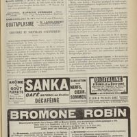 1717 - Page 1705 - Articles originaux des principales publications françaises et étrangères. Lyon médical / Marseille médical / Chronique et nouvelles scientifiques (Suite). Exposition internationale / Enseignement de la radiologie médicale / Hôpital Necker / Hospice national des Quinze-Vingts