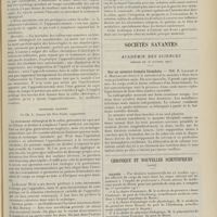 1769 - Page 1757 - IIIe Congrès de la Société internationale de chirurgie. (Tenu à Bruxelles, 26-30 septembre 1911). Traitement chirurgical des colites chroniques. Deuxième rapport. M. d'Arcy Power... / Troisième rapport. Sir Ch. L. Gibson... / Sociétés savantes. Académie des sciences. (Séance du 16 octobre 1911). Sur un monstre humain bicéphale. MM. R. Lacasse et A. Magnan / Chronique et nouvelles scientifiques (Suite). Marine