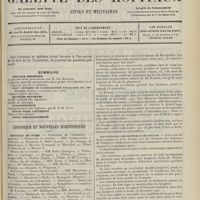 1773 - Page 1761 - Sommaire / Chronique et nouvelles scientifiques. Hôpitaux de Paris / Prix Filloux / Hôpitaux de Province / Les internes des hôpitaux de Toulon / Faculté de médecine de Paris. (Voir la suite des Nouvelles, p. 1771)