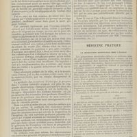 1808 - Page 1796 - Observations sur le traitement de l'eczéma infantile par les mutations lactées ; par le Docteur G. Variot... / Médecine pratique. La médication arsenicale chez l'enfant. [M. Brelet]