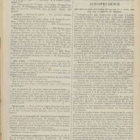 1855 - Page 1843 - Chronique et nouvelles scientifiques. Hôpitaux de Paris / Faculté de médecine de Paris / Guerre / Prix Nobel / Les accidents du travail chez les prisonniers / Nécrologie / Cours de pathologie et thérapeutique générales / Cours de clinique thérapeutique / Conférences préparatoires à l'École de Lyon / Jurisprudence. Les chirurgiens dentistes et la loi du 9 avril 1898 sur les accidents du travail. [R.-Marcel Petit]