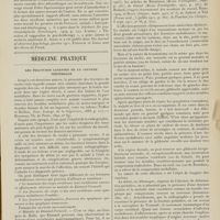 1861 - Page 1849 - Le « rapport affectif » dans la cure des psychonévroses ; par R. Morichau-Beauchant... / Médecine pratique. Les fractures latentes de la colonne vertébrale. [M. Lance]
