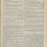 1895 - Page 1883 - Chronique et nouvelles scientifiques. Diminution de la population en France / La médaille de 1870-1871 aux médecins, infirmiers et aumôniers / Clinique des maladies des voies urinaires / Hôpital Saint Antoine / Conférences d'ophtalmologie pratique / Cours libre sur le traitement des fractures / Cours d'électricité médicale / Actes de la Faculté de médecine de Paris du 27 novembre au 2 décembre 1911. Thèses