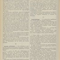 1930 - Page 1918 - Revue générale. La polynévrite syphilitique ; par M. Pierre-Jean Ménard... II. Etiologie / III. Anatomie pathologique / IV. Symptomatologie