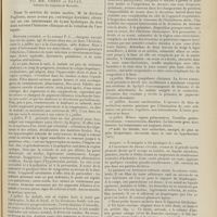 1987 - Page 1975 - Kyste hydatique suppuré du foie. Ouverture simultanée dans la plèvre et le poumon droits et dans les voies biliaires ; par MM. Corsy et Payan...