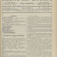 2001 - Page 1989 - Sommaire / Chronique et nouvelles scientifiques. Hôpitaux de Paris / Hôpitaux de Province / Guerre / Marine / La distance dans les cessions de clientèles doit se mesurer non à vol d'oiseau, mais d'après la distance kilométrique / Ce que nous buvons / Renseignements