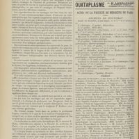2026 - Page 2014 - Livres nouveaux. Atlas de chirurgie clinique, avec ses applications au diagnostic et à la thérapeutique, à l'usage des praticiens et des étudiants, par le Docteur Ph. Bockenheimer ; traduit par le Docteur L. Hahn... [L. Babonneix] / Avis / Actes de la Faculté de médecine de Paris. Examens de doctorat / Thèses