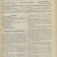 2089 - Page 2077 - Sommaire / Chronique et nouvelles scientifiques. Hôpitaux de Paris / Hôpitaux de Province / Ministère de l'intérieur / La réforme de l'enseignement médical / Les étudiants en médecine chez M. Steeg