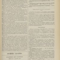 2093 - Page 2081 - Les perversions de l'instinct. Leur rôle prépondérant dans les maladies mentales ; par M. Bérillon / Sociétés savantes. Académie des sciences. (Séance du 11 décembre 1911). Influence du chlorhydrate de triméthylamine sur les échanges nutritifs. MM. Desgrez, P. Regnier et R. Moog / (Séance publique annuelle du 18 décembre). Prix décernés