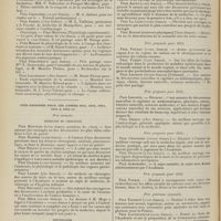 2094 - Page 2082 - Sociétés savantes. Académie des sciences. (Séance du 11 décembre 1991). Prix décernés / Prix proposés pour les années 1912, 1913, 1914, 1915 et 1916. Prix annuels. Médecine et chirurgie / Physiologie