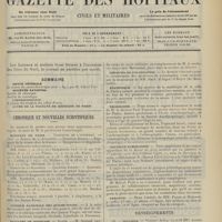 2101 - Page 2089 - Sommaire / Chronique et nouvelles scientifiques. Hôpitaux de Paris / Clinique nationale des quinze-vingts / Facultés de médecine / Guerre / Médecins de colonisation / Statistique / Nécrologie / Nouvelle publication / Erratum / Renseignements