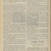 2108 - Page 2096 - Revue générale. Le cancer du canal thoracique. Par M. Albert Piot... VI. Pathogénie / Sociétés savantes. Société de chirurgie. (Séance du 20 décembre 1911). Traitement de l'ostéomyélite aiguë. M. Robert Picqué, rapport du M. Walther