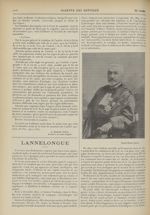 [Lannelongue] - Gazette des hôpitaux civils et militaires (Lancette française)
