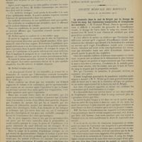 0015 - Page 7 - Académie de médecine. (Séance du 2 janvier 1912). Anastomose épididymo-protubérantielle. M. Pierre Delbet / Société médicale des hôpitaux. (Séance du 29 décembre 1911). Le pronostic dans le mal de Bright par le dosage de l’urée du sang. Les rémissions temporaires et trompeuses de l’azotémie. M. Fernand Widal