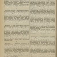 0068 - Page 60 - Revue générale. Rhumatisme cérébral ; par M. J. Debertrand... VIII. Formes cliniques / IX. Marche et Evolution / X. Pronostic / XI. Diagnostic / XII. Traitement