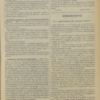 0081 - Page 73 - XIIe Congrès français de médecine. [Lyon, 22-25 octobre 1911]. Communications sur les hémolysines (fin). Les hémolysines de la sangsue. MM. E. Weill, G. Mouriquand et J. Chalier... / La résistance globulaire dans l'ulcère et dans le cancer de l’estomac. MM. E. Parmentier et Léon Salignat... / L'anémie par hémolyse des entéritiques. MM. M. Loeper et J. Paraf... / Ictère par hémolyse après injection d'extrait de fougère mâle. MM. G. Etienne et M. Perrin... (A suivre) / Jurisprudence. De la responsabilité des médecins experts. [R.-Marcel Petit]