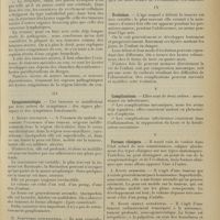 0109 - Page 101 - Revue générale. Les kystes congénitaux de la région latérale du cou ; par André Corone... II. Historique. Pathogénie / III. Symptomatologie / IV. Évolution / V. Complications / V. Formes cliniques