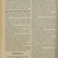 0124 - Page 116 - Sociétés savantes. Société médicale des hôpitaux. (Séance du 19 janvier 1912). Paralysie saturnine généralisée ayant débuté par le type brachial avec lymphocytose rachidienne. MM. E. de Massary et Pasteur Vallery-Radot / États méningés avec hypertension marquée du liquide céphalo-rachidien ; guérison rapide par la ponction lombaire. MM. Caussade et Logre / Jurisprudence. Les médecins et la déclaration des maladies épidémiques. [R.-Marcel Petit]