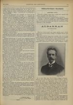 [Albarran (Joachim-Marie)] - Gazette des hôpitaux civils et militaires (Lancette française)