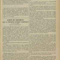 0135 - Page 127 - Érythème noueux et méningite tuberculeuse ; par A. Sézary... / Action du salvarsan sur la névrite optique tabétique ; par M. Lacapère...