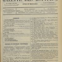 0161 - Page 153 - Sommaire / Chronique et nouvelles scientifiques. Hôpitaux de Paris / Faculté de médecine de Paris / Distinctions honorifiques
