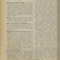0174 - Page 166 - Articles originaux des principales publications françaises et étrangères. Académie royale de médecine de Belgique / Aesculape / Annales de dermatologie et de syphiligraphie / Annales des maladies de l'oreille, du larynx, du nez et du pharynx / Archives d'électricité médicale / Archives des maladies de l’appareil digestif et de la nutrition / Münchener medizinische Wochenschrift / Paris médical