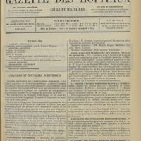 0177 - Page 169 - Sommaire / Chronique et nouvelles scientifiques. Conseil supérieur de l’instruction publique / Faculté de médecine de Paris / Ministère de l’intérieur / Pour la Faculté de médecine et l’hôpital français de Beyrouth / La Société d’études scientifiques sur la tuberculose / Association des journalistes médicaux français / Le nombre des femmes-médecins en Allemagne / Hôpital civil français de Tunis