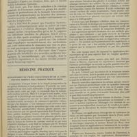0251 - Page 243 - Angine à évolution chronique prolongée causée par un staphylobacille ; par MM. J. Perquis et F. Chevrel... / Médecine pratique. Le traitement de l’iléus paralytique et de la constipation rebelle par l’hormon péristaltique. [M. Lance]