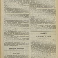 0257 - Page 249 - Intérêts professionnels. Les cas de réforme au conseil de révision / Pratique médicale. Les arthralgies syphilitiques ; par M. Maural / Variétés. Les blessures de guerre ; d’après le Professeur Weiss
